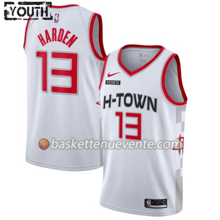 Maillot Basket Houston Rockets James Harden 13 2019-20 Nike City Edition Swingman - Enfant